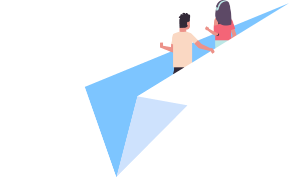 Peaceful illustration representation